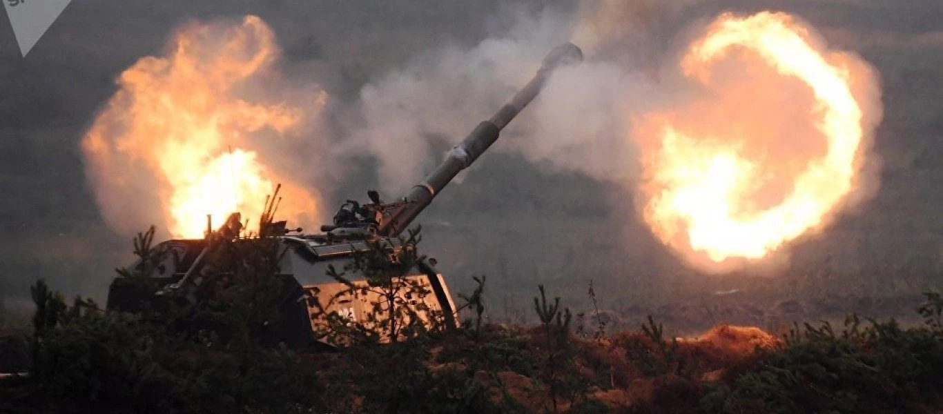 Krasnopol: Δείτε την εκπληκτική ακρίβεια βολής του έξυπνου βλήματος πυροβολικού